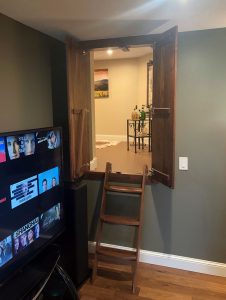 custom-basement-remodel-unique_twin-cities_mn Custom kid's entrance in playroom, basement remodeling project by Carter Custom Construction