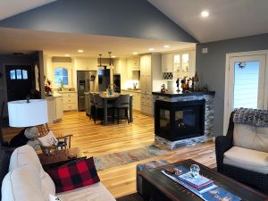 main-living-area-remodel-kitchen-living-room_twin-cities_mn Kitchen and living room remodeling project with a 3 sided fireplace, all built by li