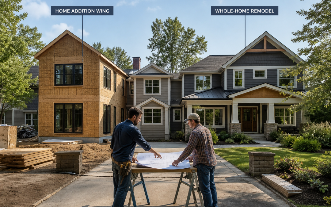 Home Addition vs Whole-Home Remodel: How Twin Cities Homeowners Should Decide